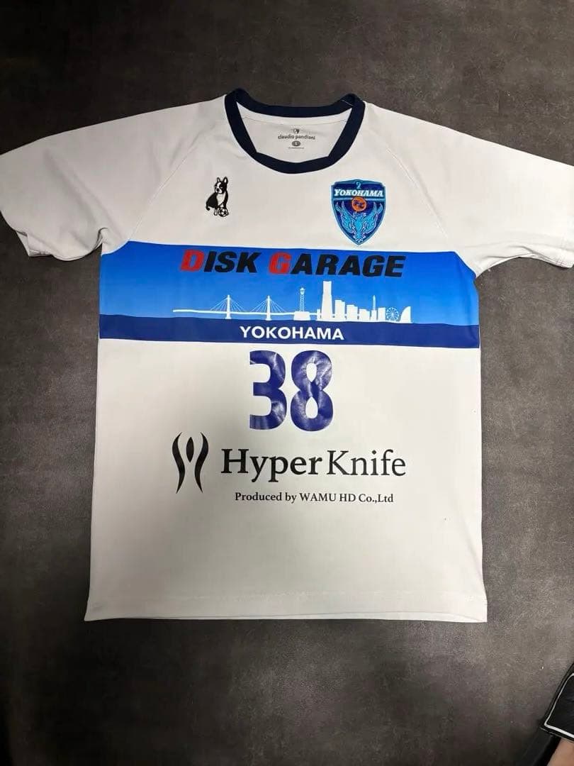 横浜FC 選手支給品 ユニホーム 練習試合用 38番