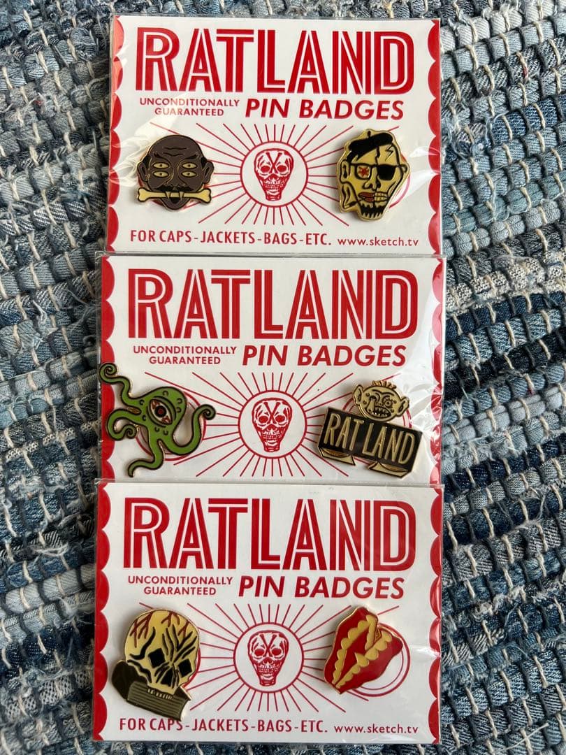 RATLAND sketch ピンズ　セット