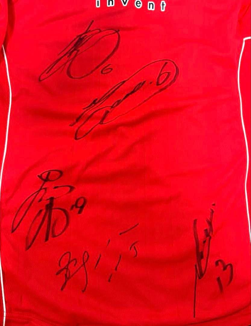 浦和レッズ 直筆サイン入り ユニフォーム タオルマフラー付き