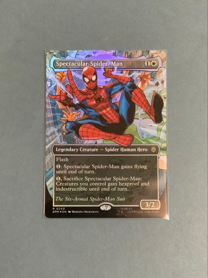 MTG SPM 《スペクタキュラー・スパイダーマン》 Six Arms(240)