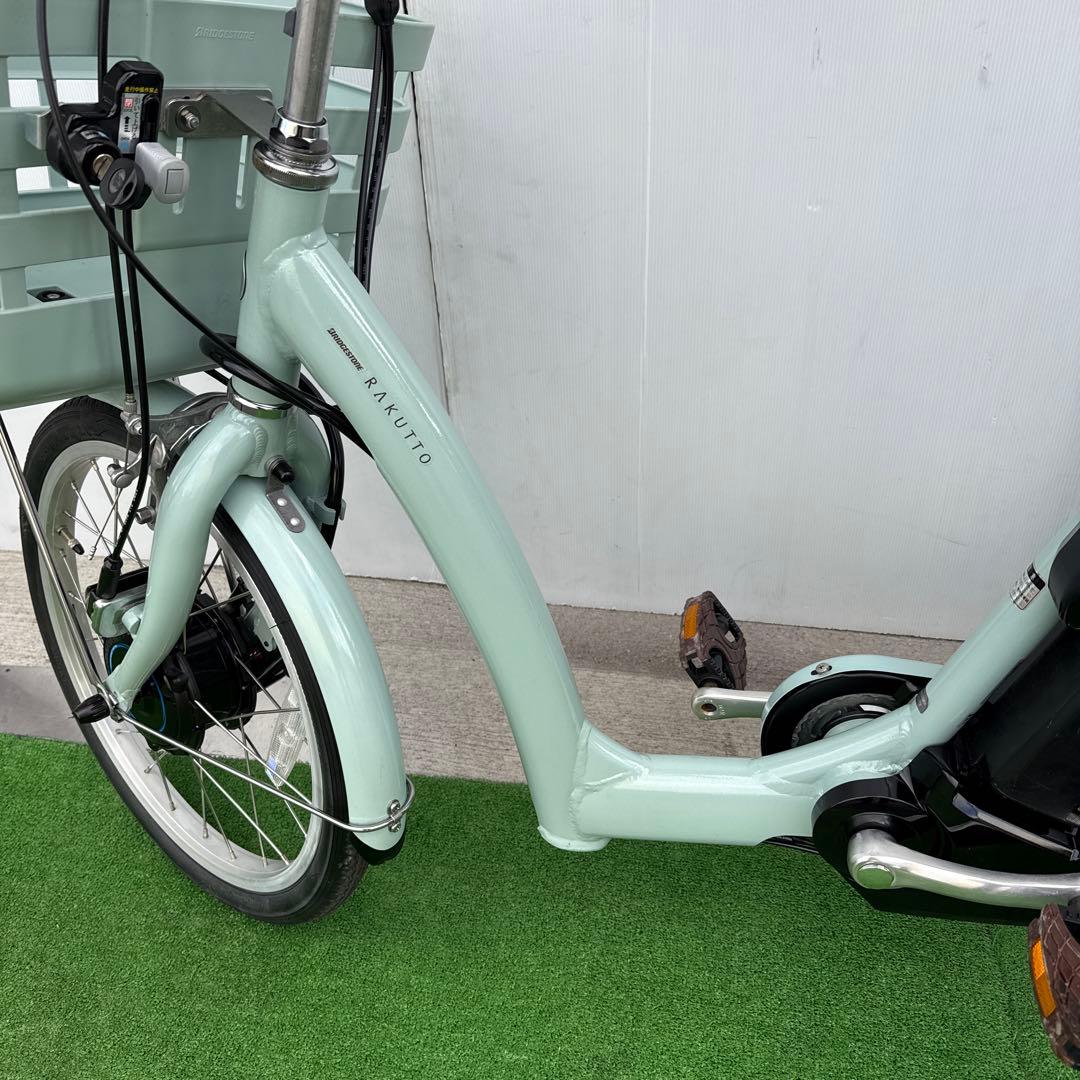 ブリヂストン三輪車 電動アシスト三輪自転車 新型 ラクットワゴン 引き取り限定