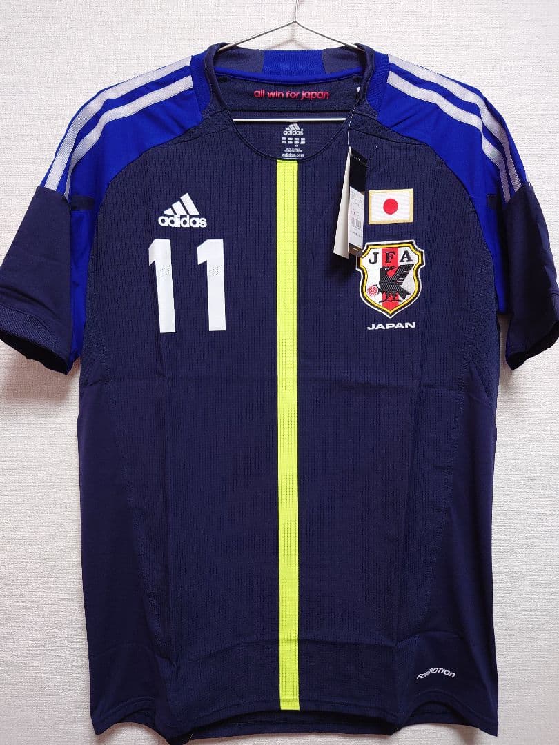 新品　adidas　2012 フットサル　日本代表　三浦知良　オーセンティック