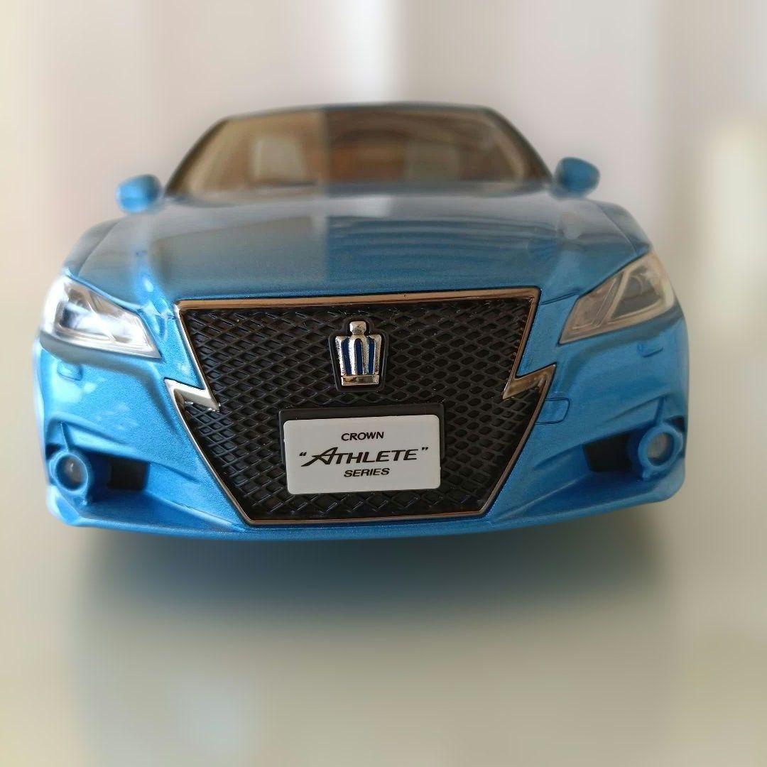 京商　クラウン　アスリート　ブルー　青