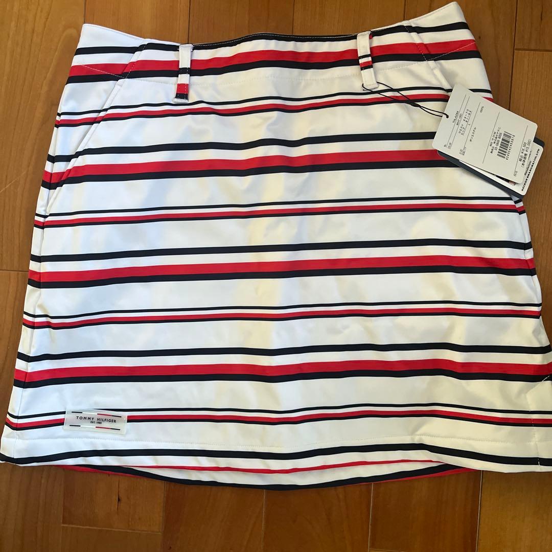 トミーヒルフィガー TH42484 ストライプスカート