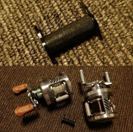 超希少非売品メガバス モノブロック グリジオストーン アルミマシンカットクラッチ