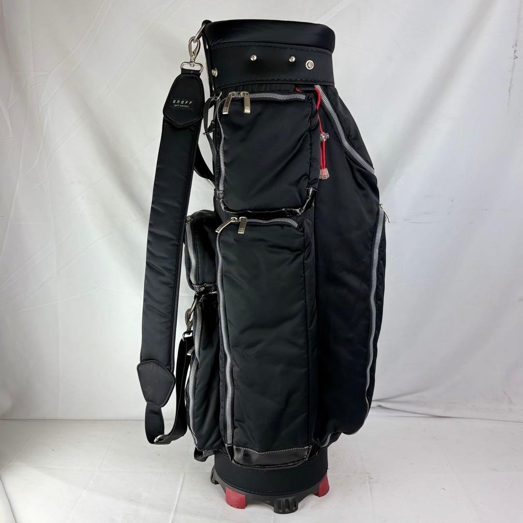 ダイワ オノフ ONOFF キャディバッグ ゴルフバッグ 赤黒