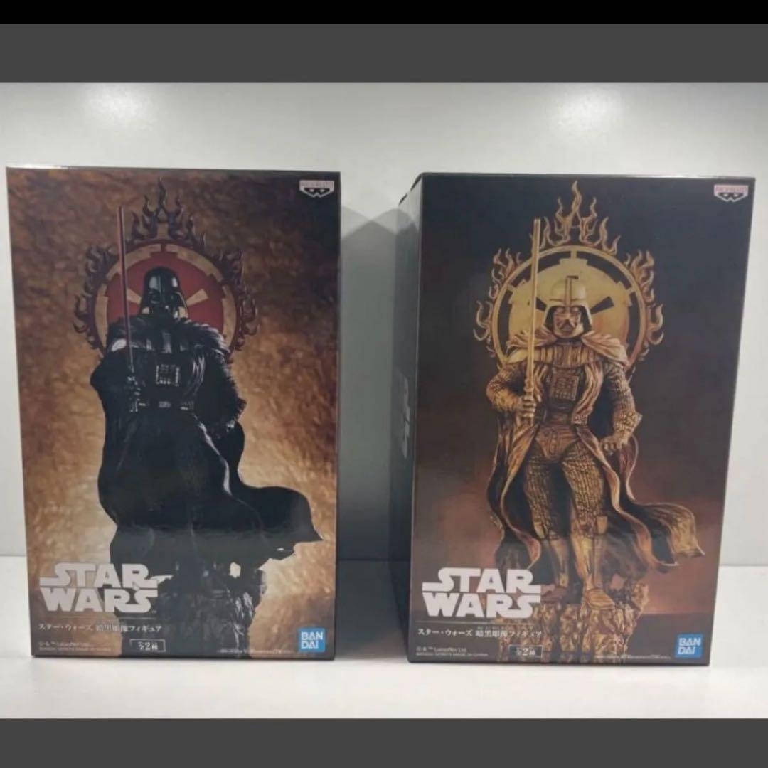未開封　STAR WARS スターウォーズ 暗黒彫像 2種 ダースベイダー