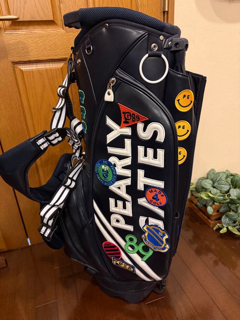 PEARLY GATES キャディバッグ、ヘッドカバー　セット
