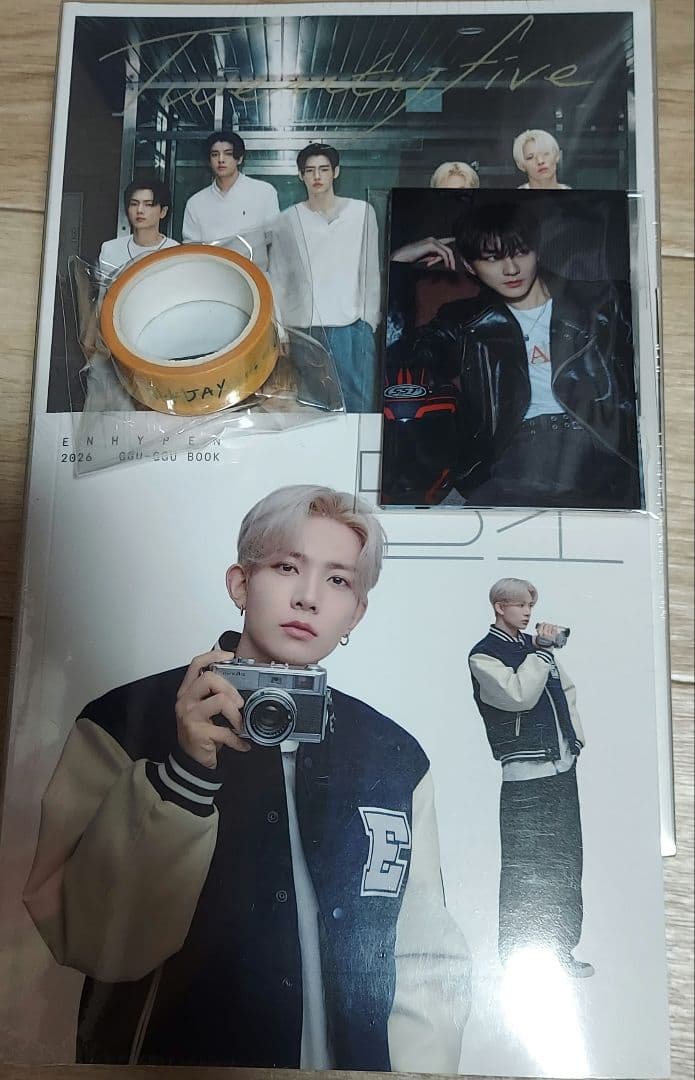 新品 ENHYPEN シーグリ 2026 グクパケ ヒスン セット 特典付き