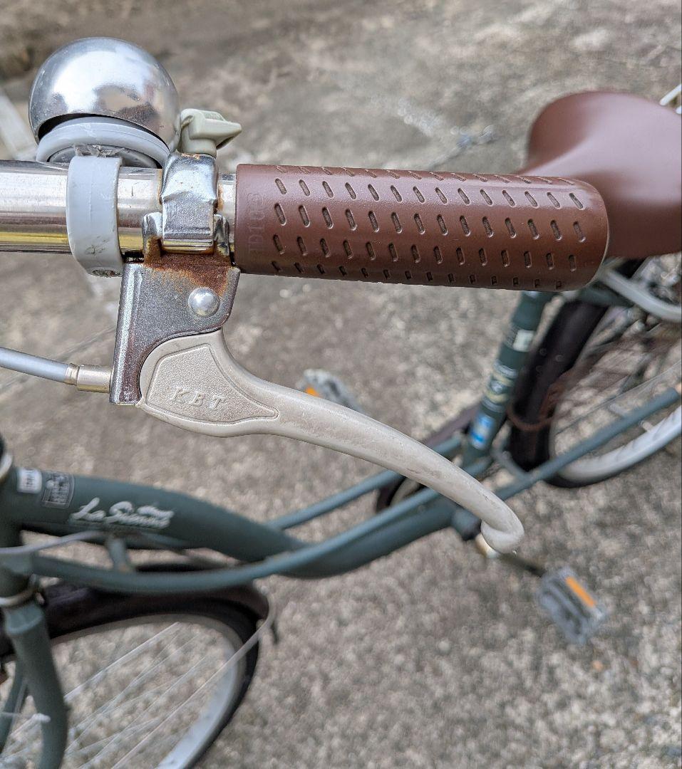 自転車　26インチ　京都市　変速　カゴ付