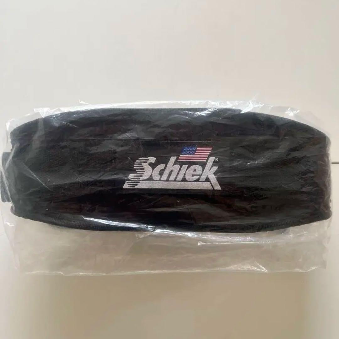 【新品未開封】Schiek トレーニング・パワーベルト ブラック　黒 Sサイズ