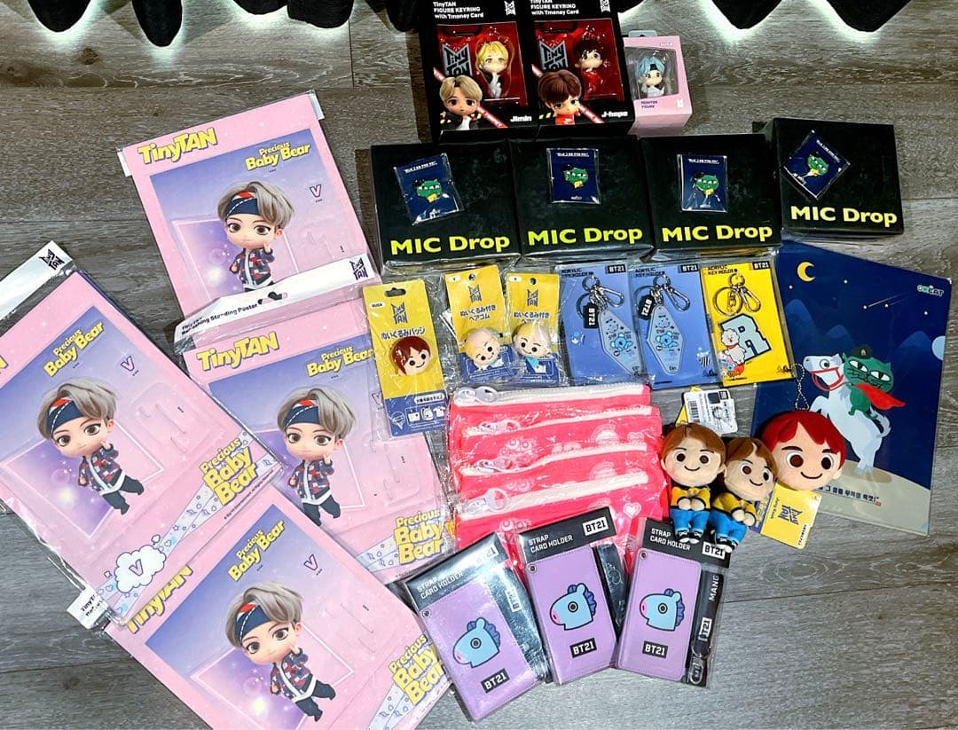 BT21 タイニータン グッズ フィギュア等　まとめ売り アイドル　セット