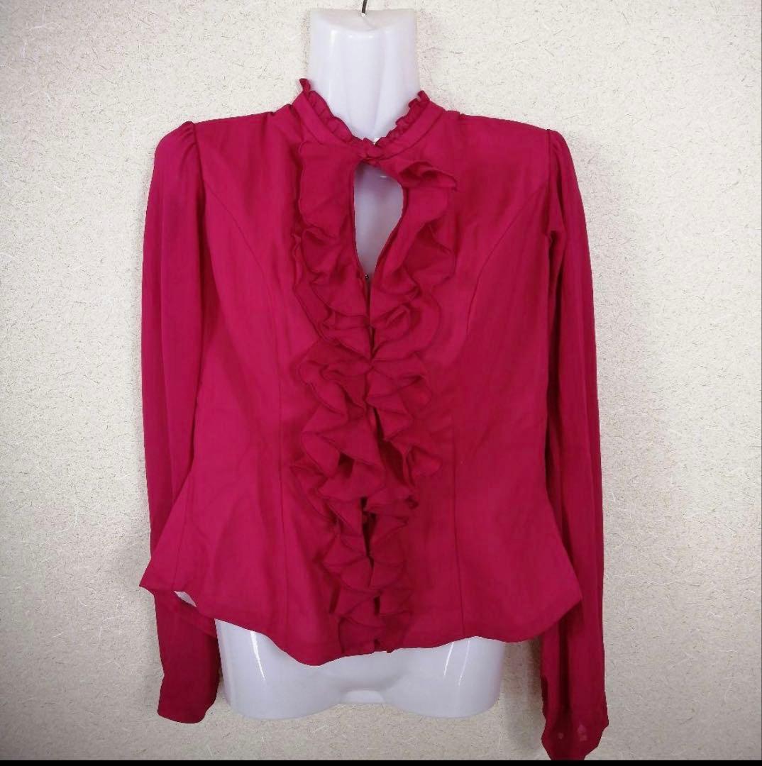 美品 社交ダンス フラメンコ HERMOSA ハモサ ブラウス 5970