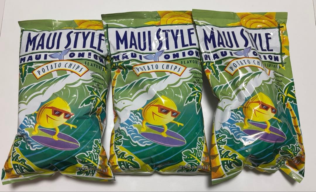 Maui Style マウイオニオン ポテトチップス ハワイ 3個セット