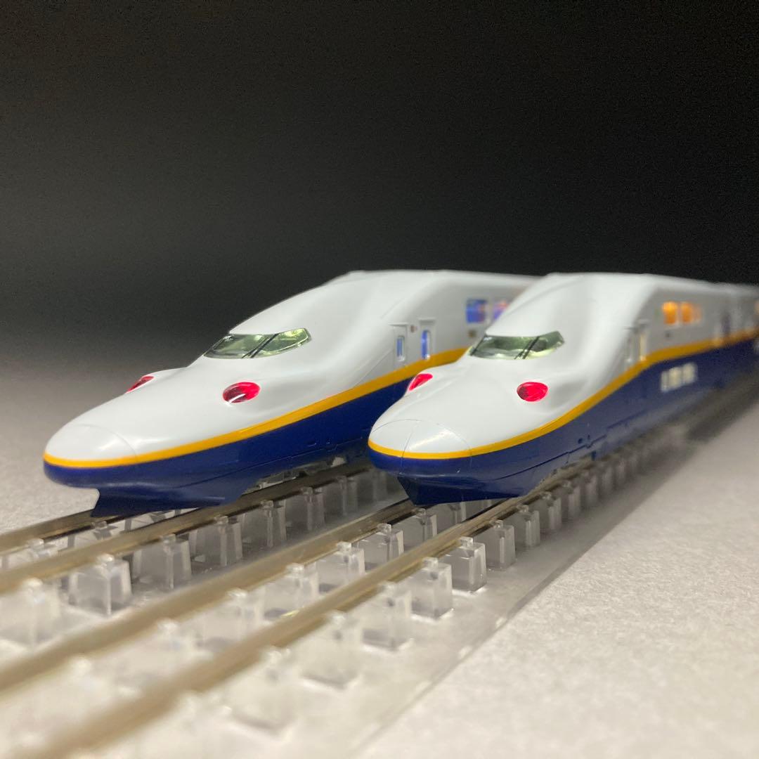 室内灯付 E4系 Max 旧塗装 先頭車朱鷺マーク付 KATO 10-1730等