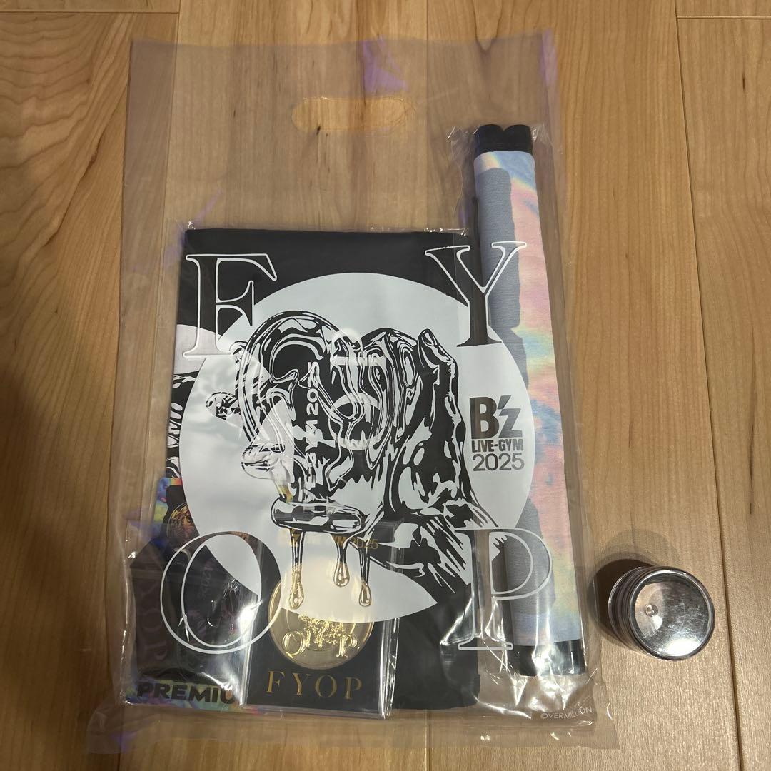 B'z Premium席専用オリジナルグッズ　2025 銀テープ