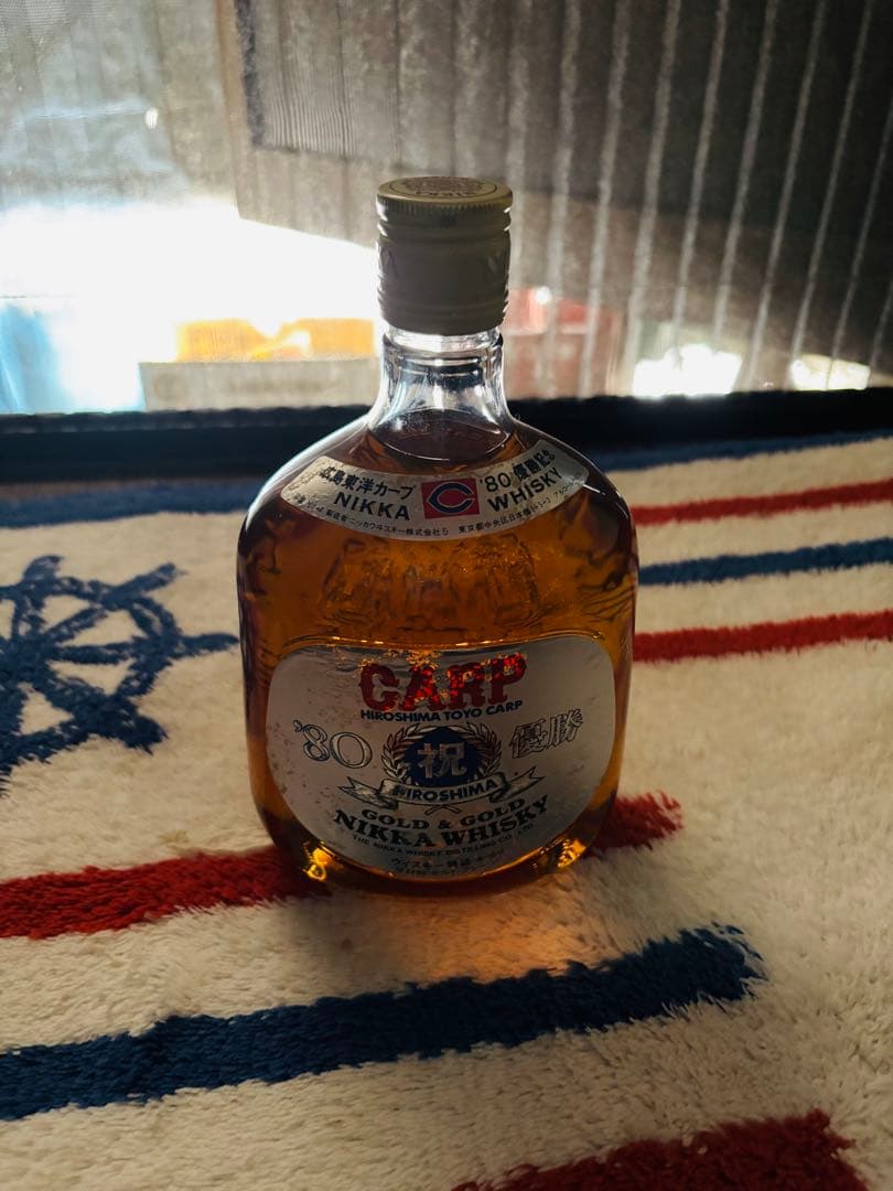 1980年CARP優勝記念NIKKA ウイスキー 80%
