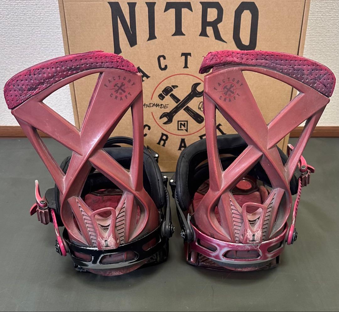 NITRO スノーボード　旧　PHANTOM バインディング　ビンディング　M