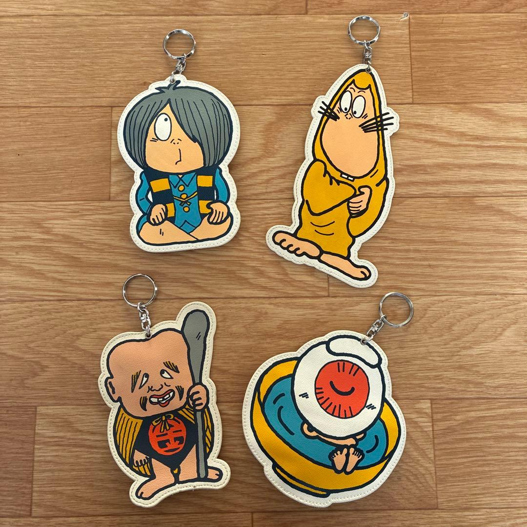 1994年製 ゲゲゲの鬼太郎 激レア ケース キーホルダー4つ 平成レトロ