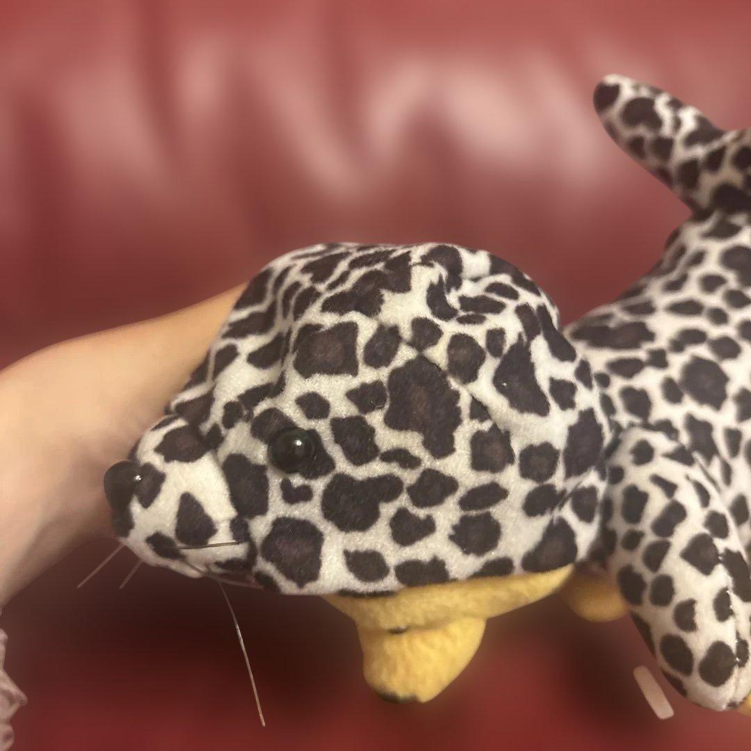 黒ぶちあざらしプーさん　ぬいぐるみ