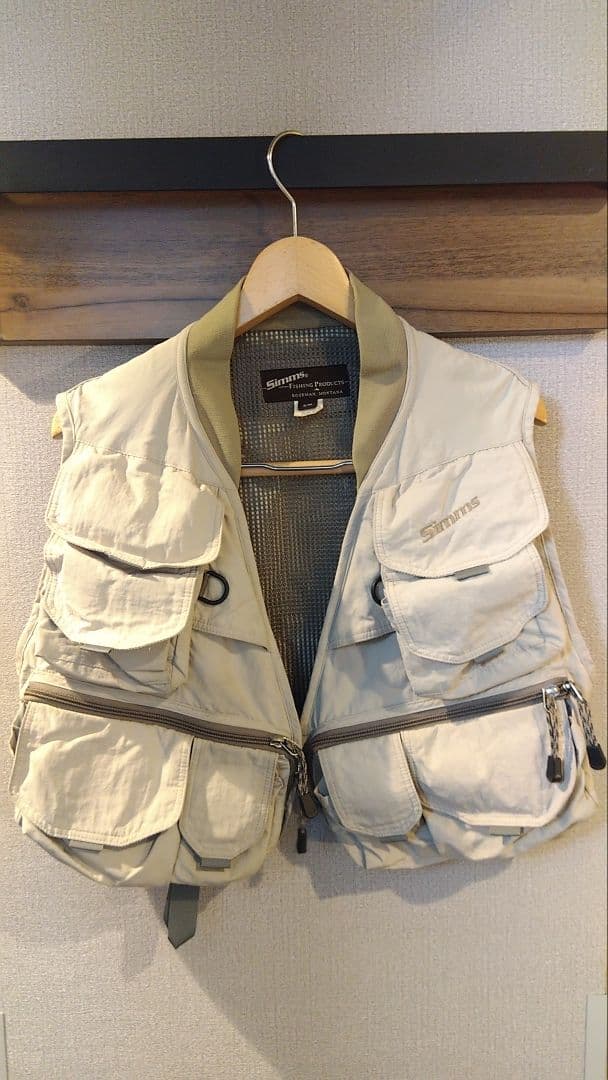 Simmsマスターベスト斜めロゴ