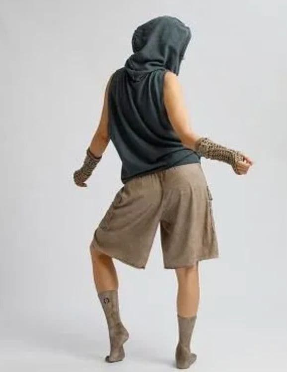 【新品】salsation サルセーション フーディ ブルーデニム Sサイズ