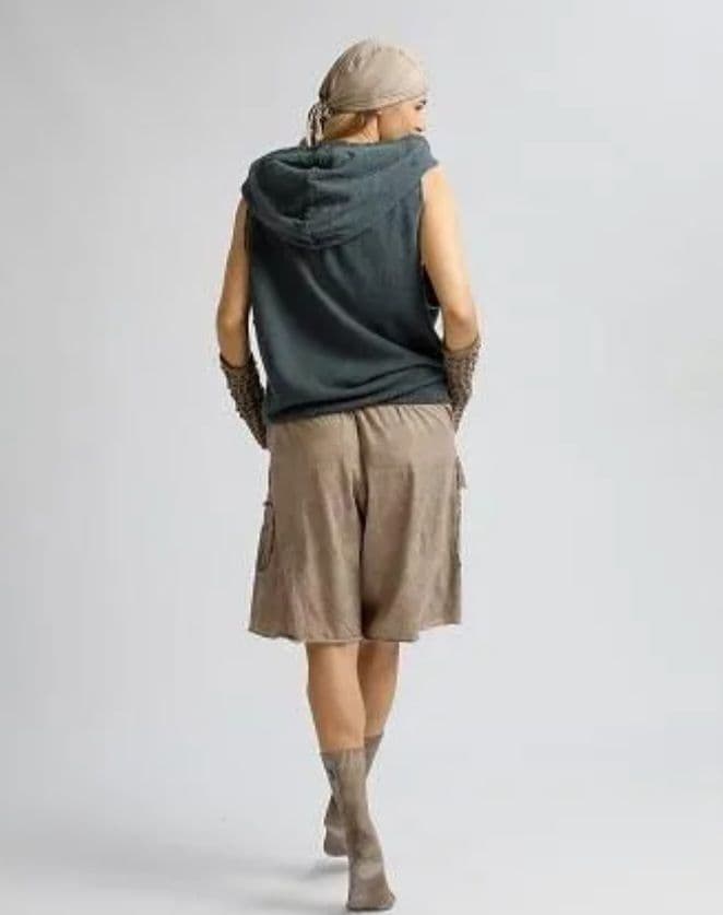 【新品】salsation サルセーション フーディ ブルーデニム Sサイズ