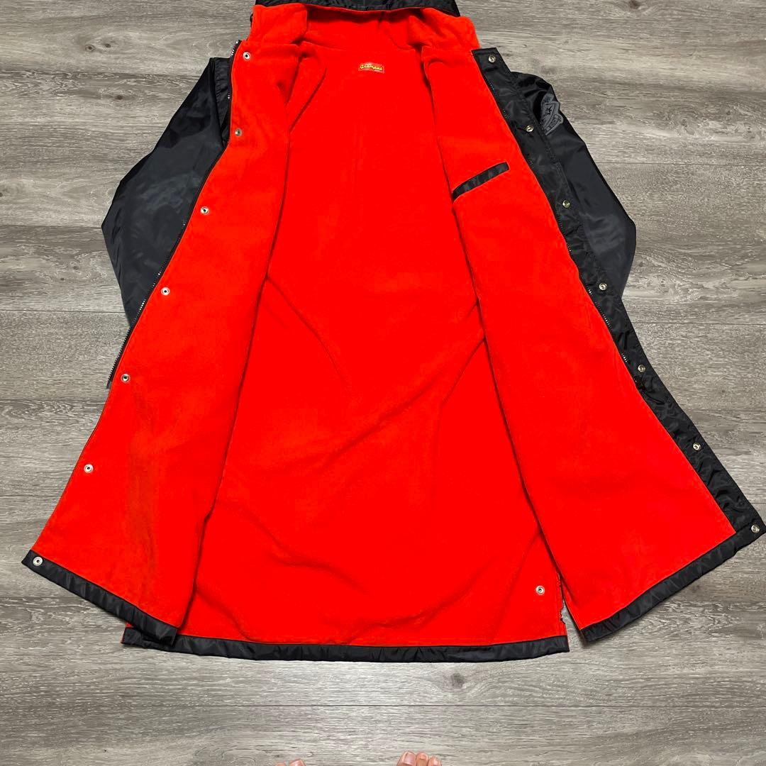 希少品 名古屋グランパスエイト NGE エンブレムワッペン刺繍 ベンチコート 黒