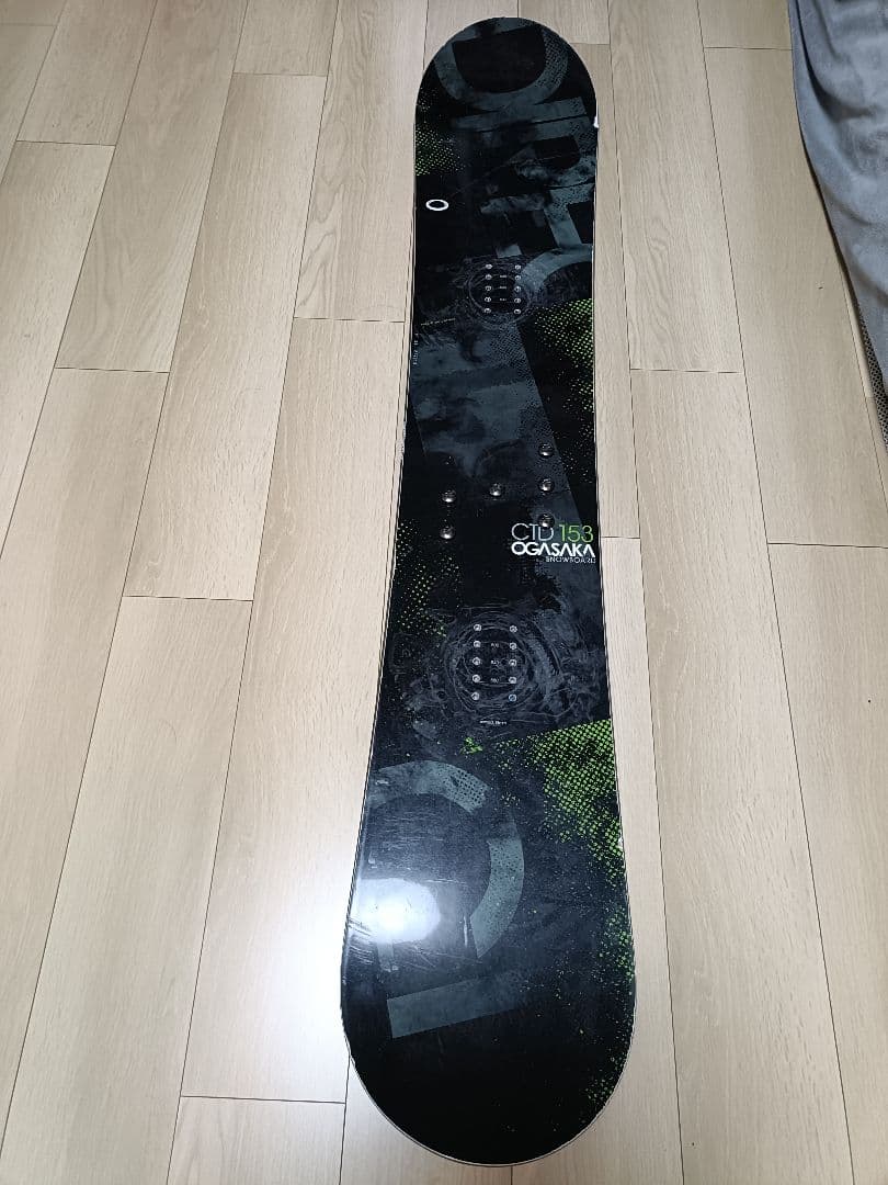 【ちょこ】　OGASAKA オガサカ スノーボードCTD153 板 国産