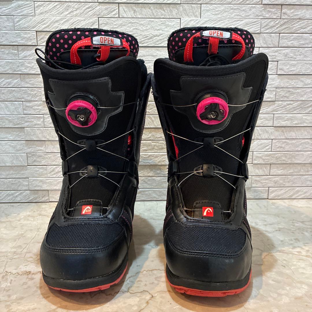 【美品】HEAD スノーボードブーツ　23㎝