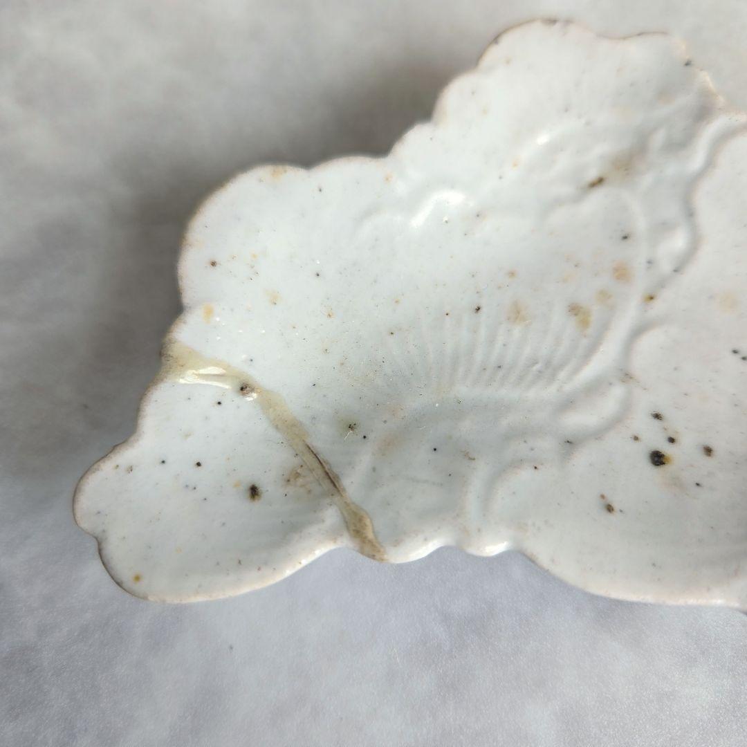 古伊万里　白磁　豆皿　小皿　江戸時代　古九谷　アンティーク　骨董　三階松