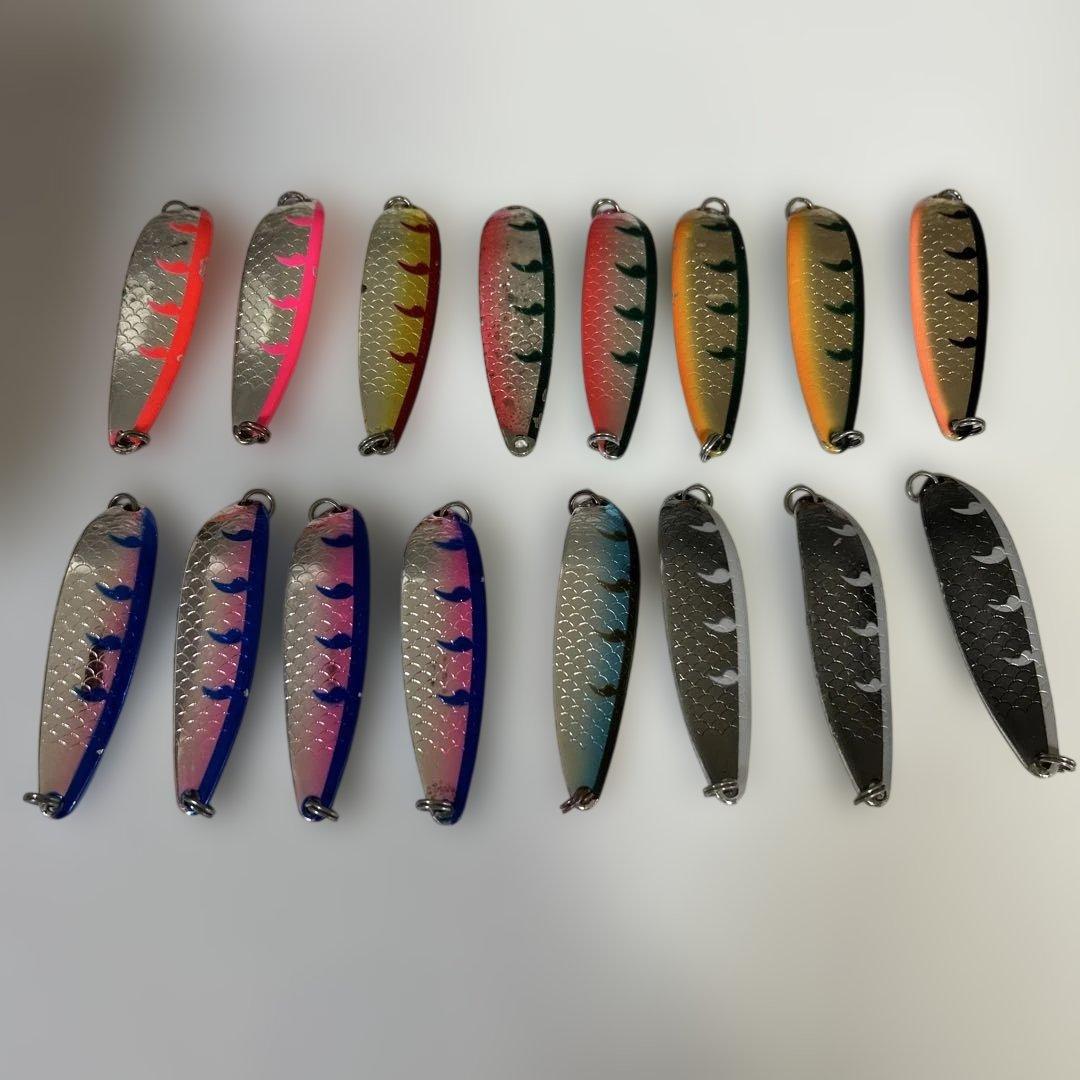 スミス バッハスペシャル 18g フィッシング ルアー スプーン 16個セット