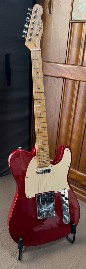 Squier by Fender Telecaster レッドカービンテージ