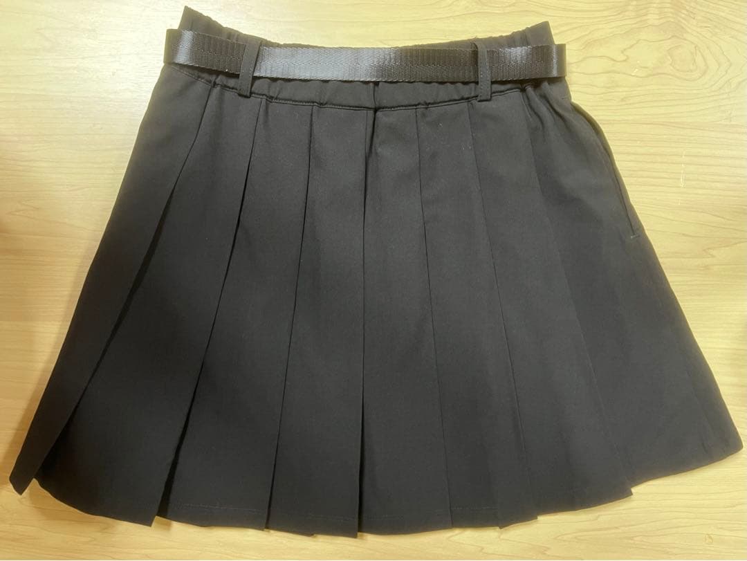 Cph/Golf プリーツスカート ブラック