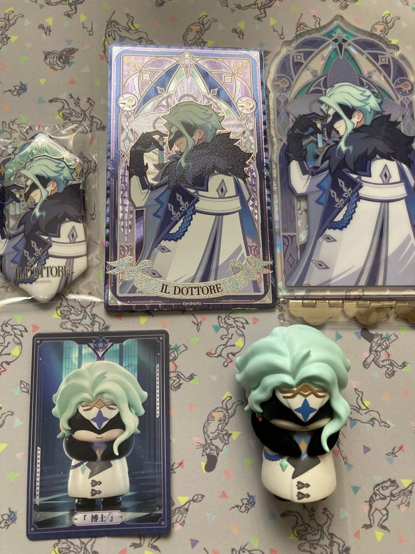 原神 霜痕与权焰シリーズ ファデュイ執行官 博士（ドットーレ）セット