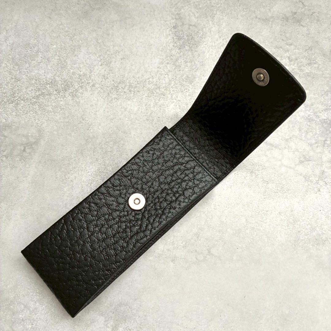 ✨未使用級✨モンブラン ペンケース ロゴ 3本差し 付属品完備 ブラック