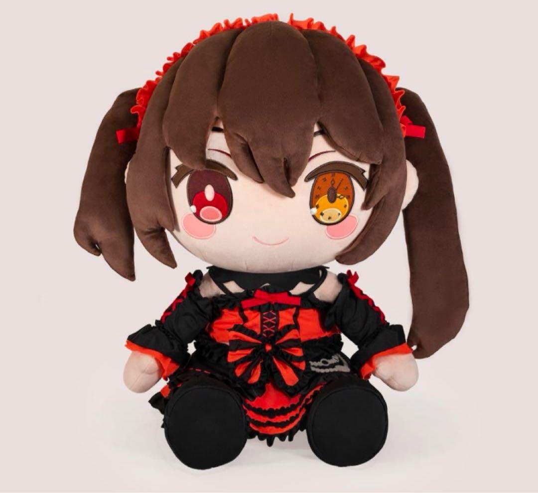 限定　どきゅーとぷち　デート・ア・ライブⅤ　特大ぬいぐるみ　時崎狂三