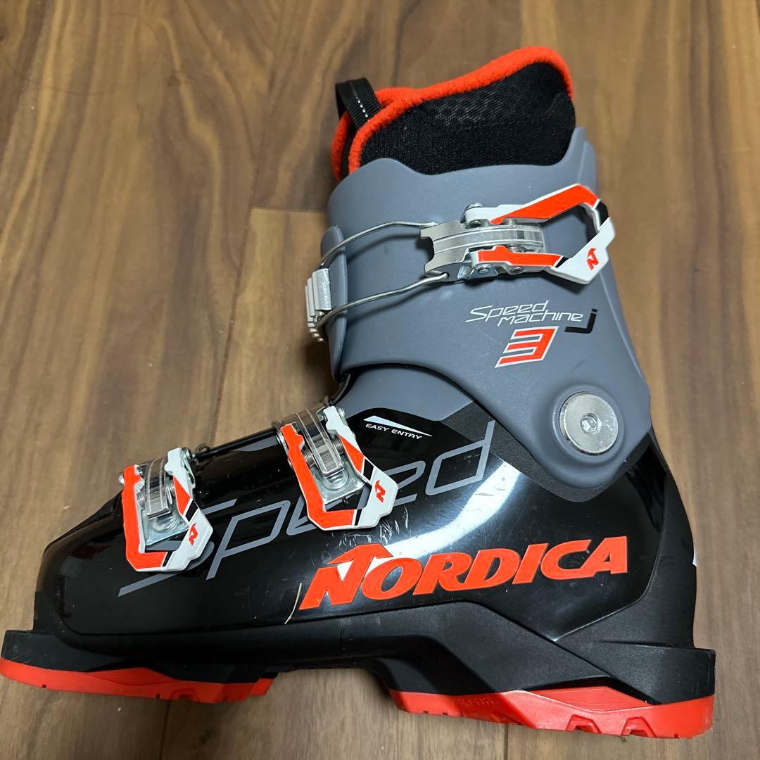 NORDICA スキー ブーツ 黒/赤　23.5cm