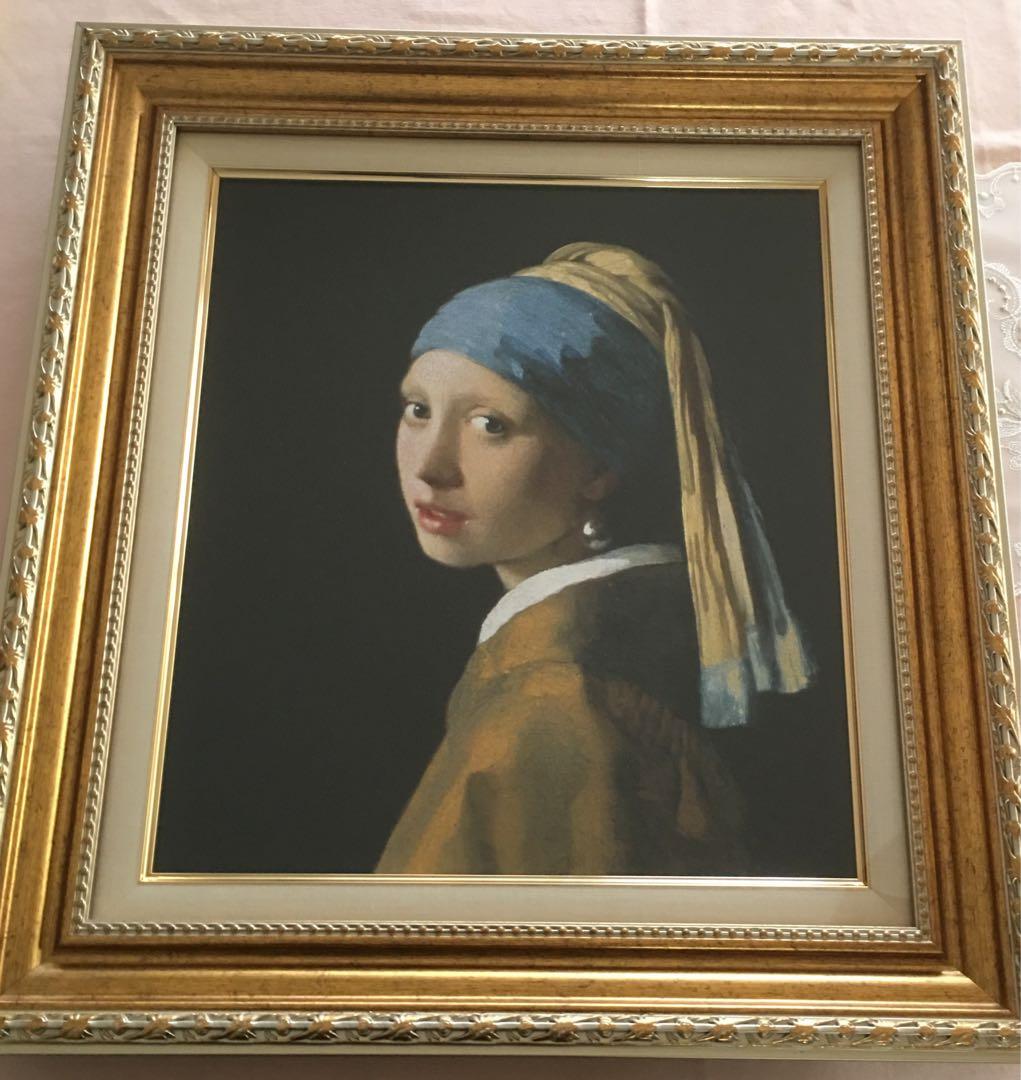 フェルメール 真珠の耳飾りの少女 / 大塚巧藝社複製画 【限定500部】