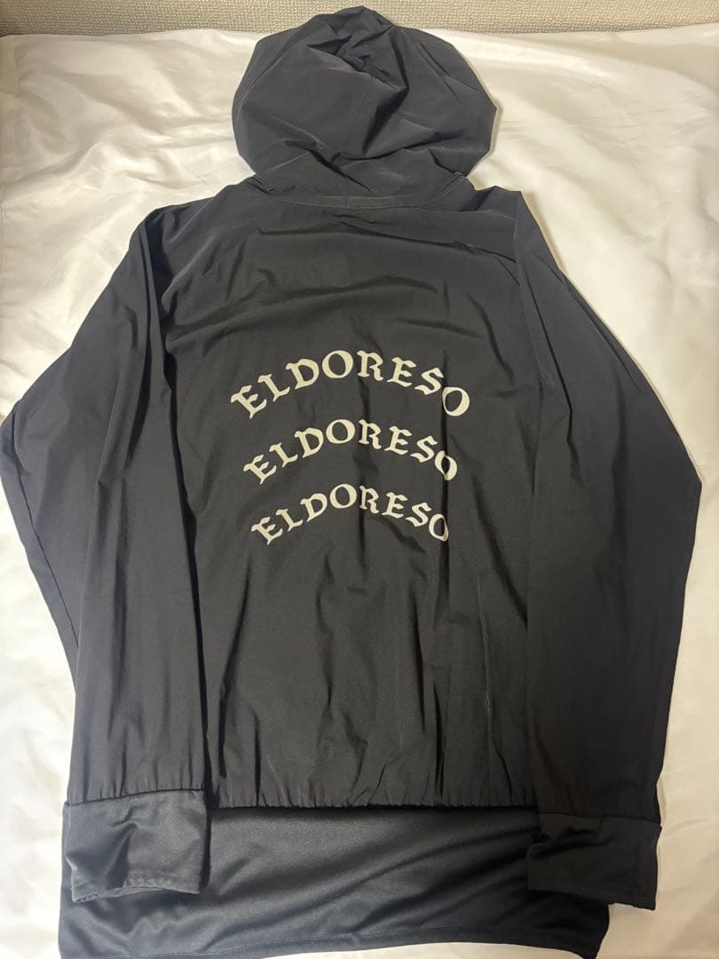 ELDORESO エルドレッソ マッチパーカ ブラック　サイズM