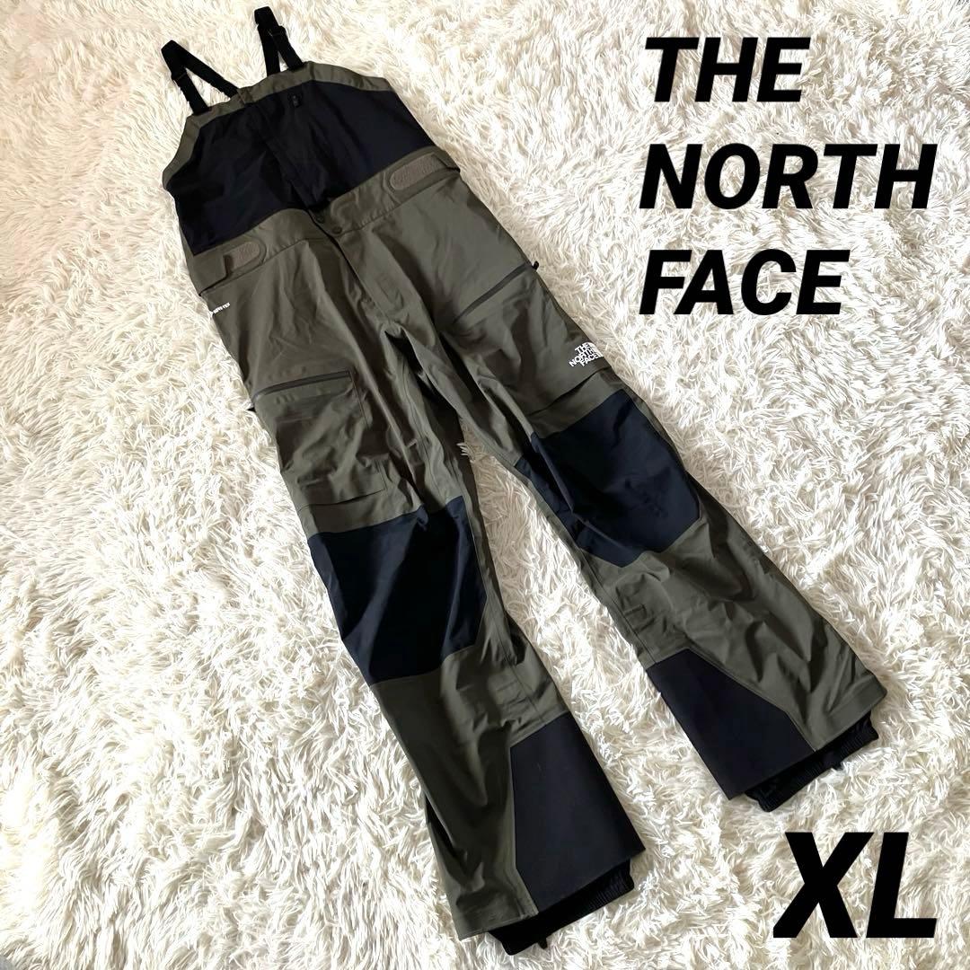 #8B✨THE NORTH FACEゴアテックス✨スノボ ビブパンツ メンズXL