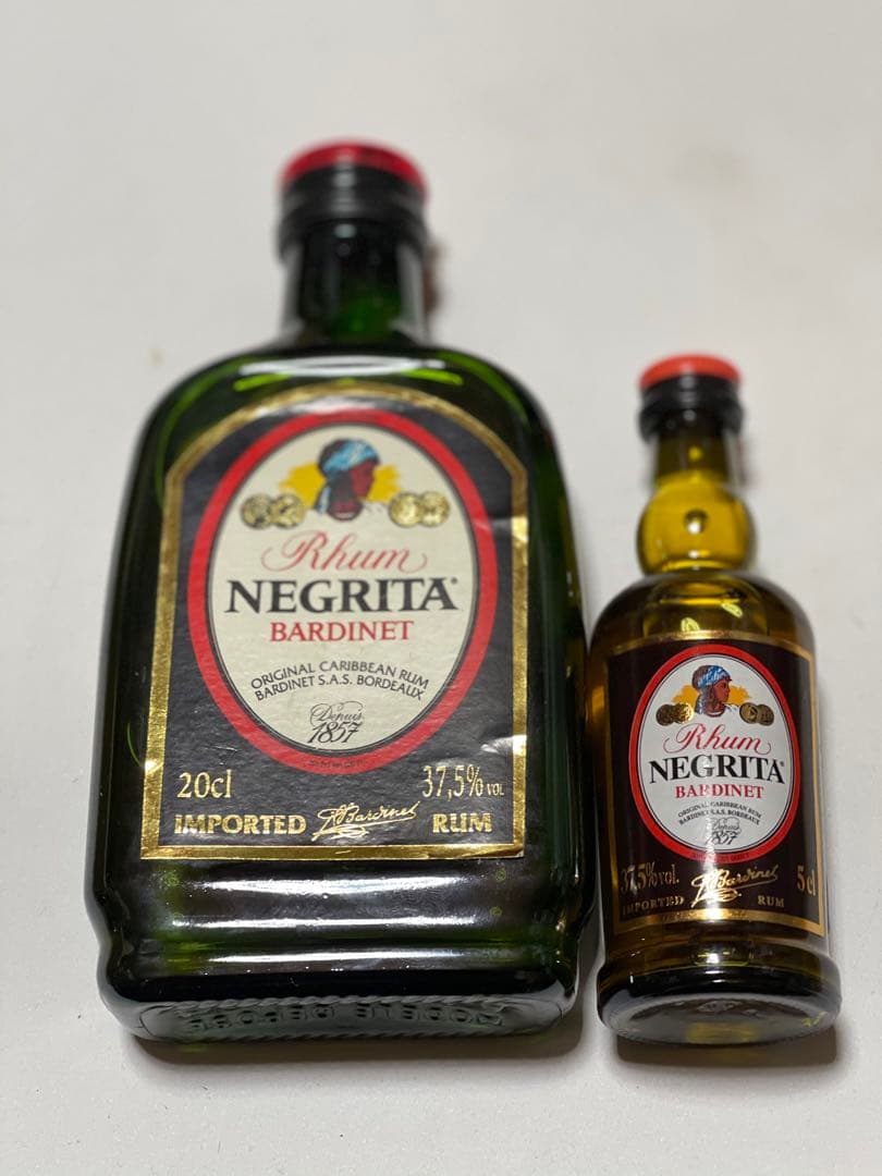 スピリッツ　ネグリタ　ラム　２００ml ５０ml セット