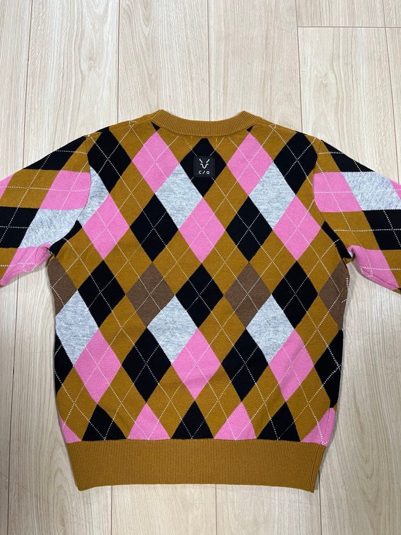 CPG アーガイル クルーネックセーター