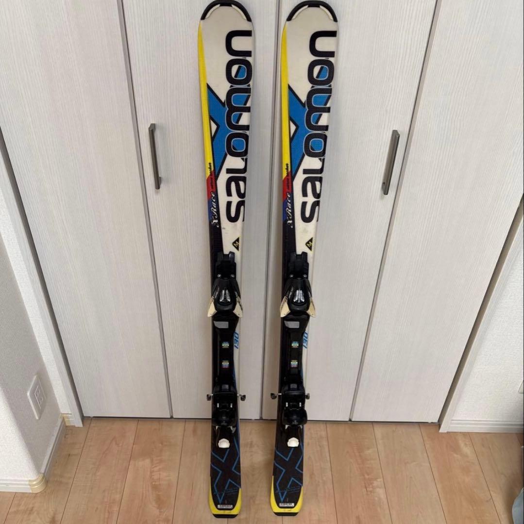 サロモン　ジュニアスキー　130cm バインディング調整可能