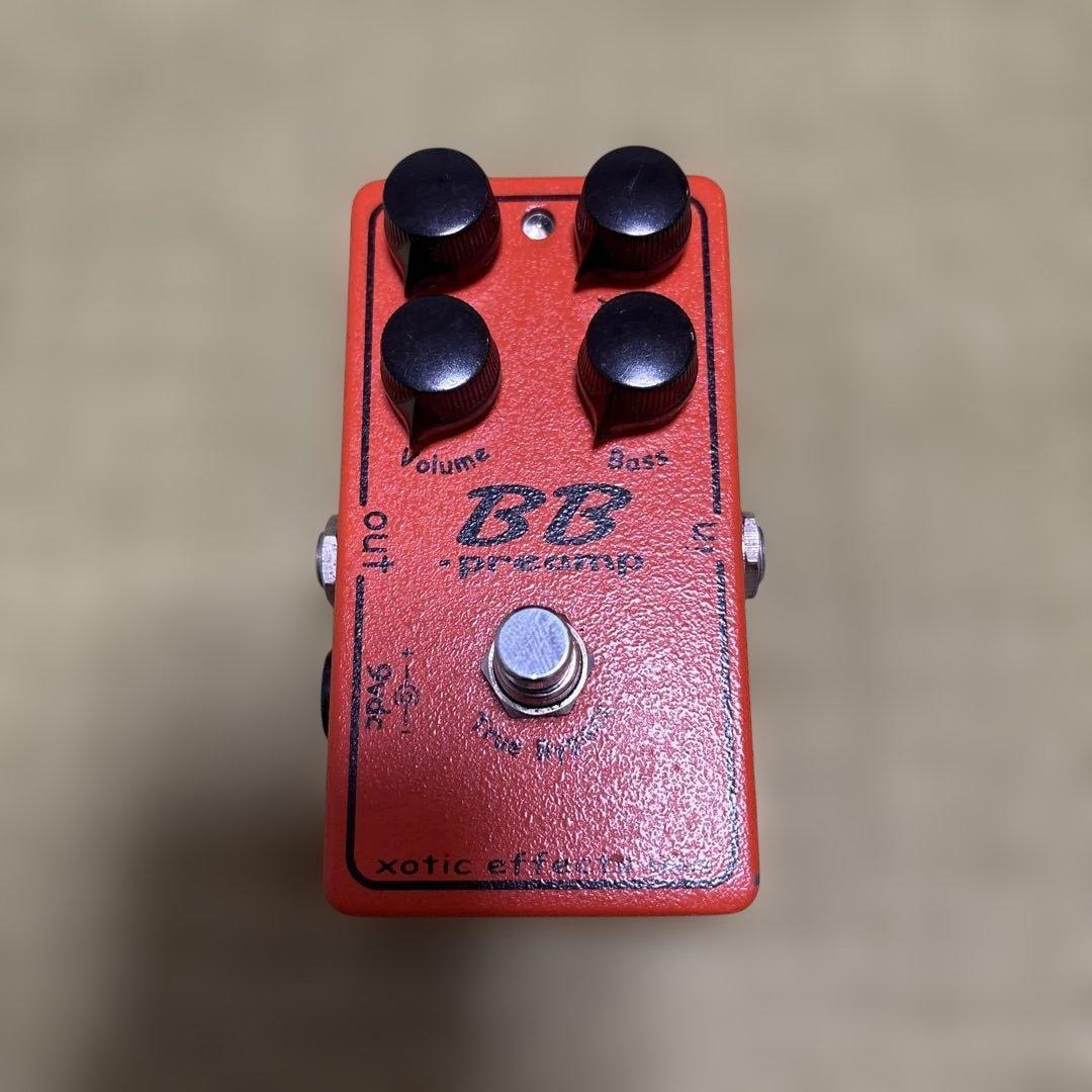 Xotic BB Preamp 手書きシリアル