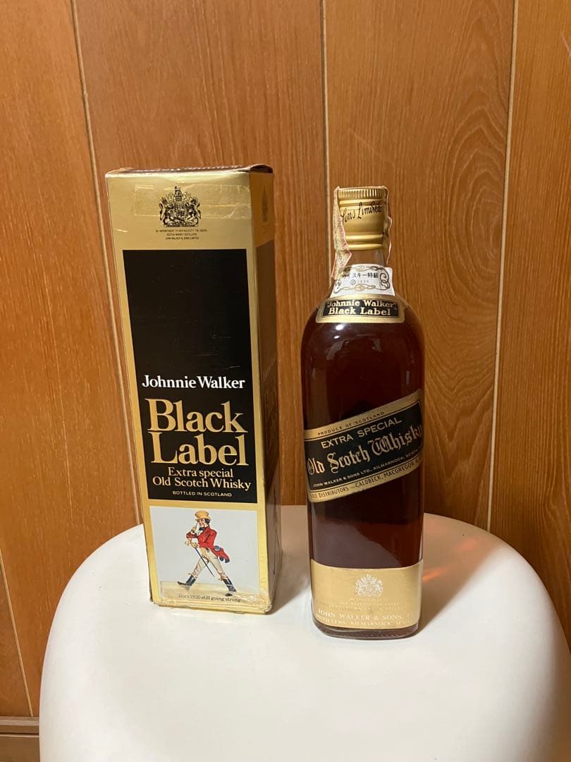 ジョニーウォーカー ブラック 黒 70年代