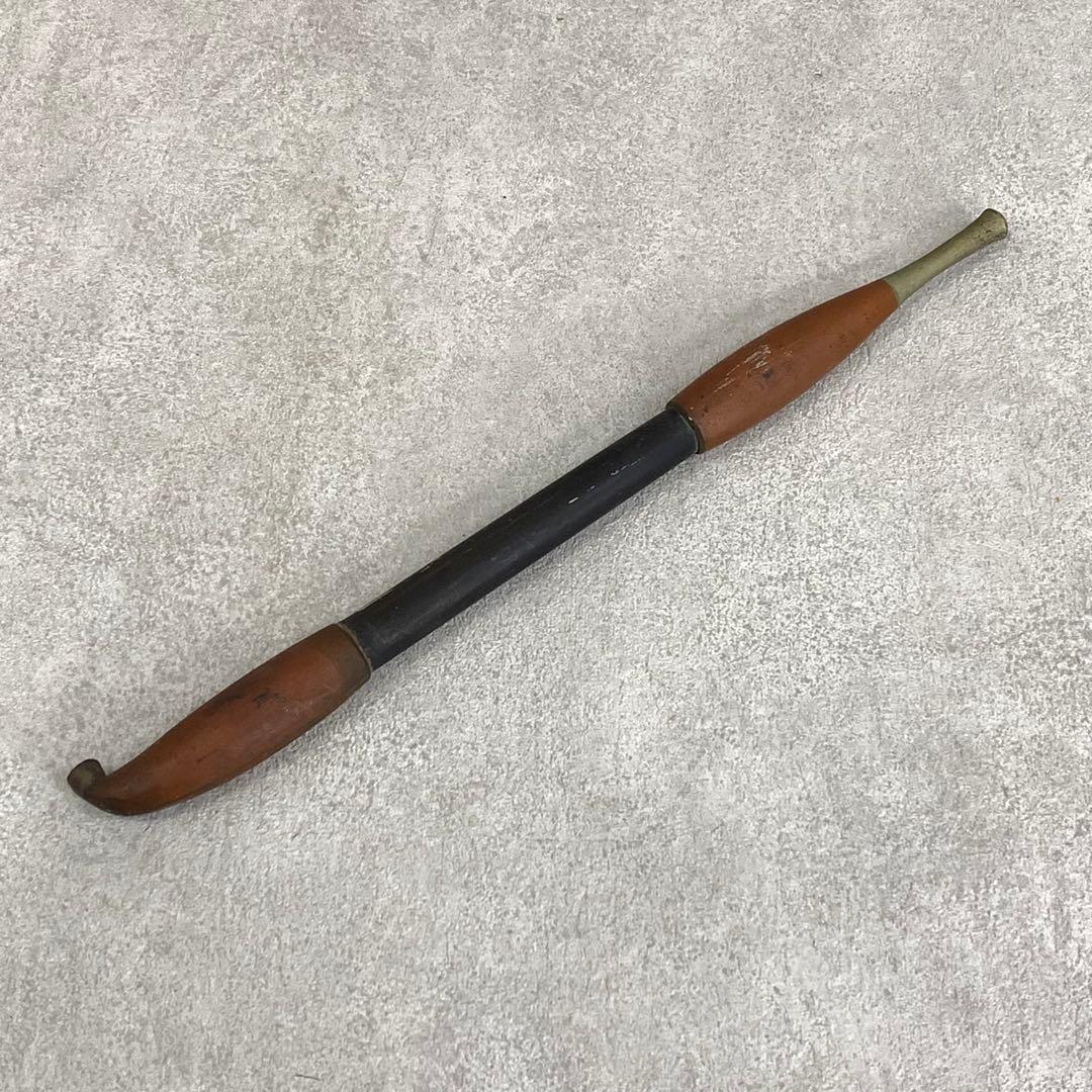 煙管 キセル 真鍮 長さ33.2cm インテリア 飾り 小物