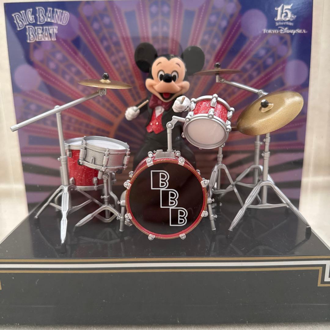 ビッグバンドビート　ミッキー　フィギュアリン　ディズニーシー15周年　希少
