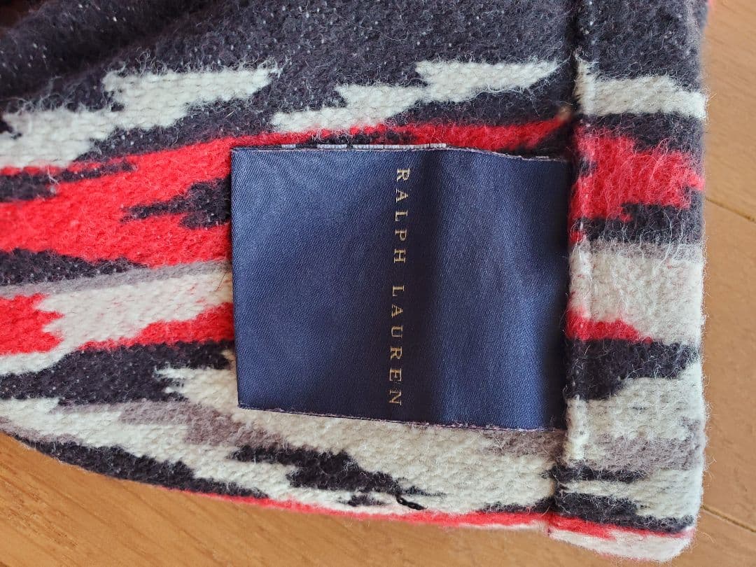 ポロラルフローレン ネイティブ アメリカン コットン ラグ ブランケット