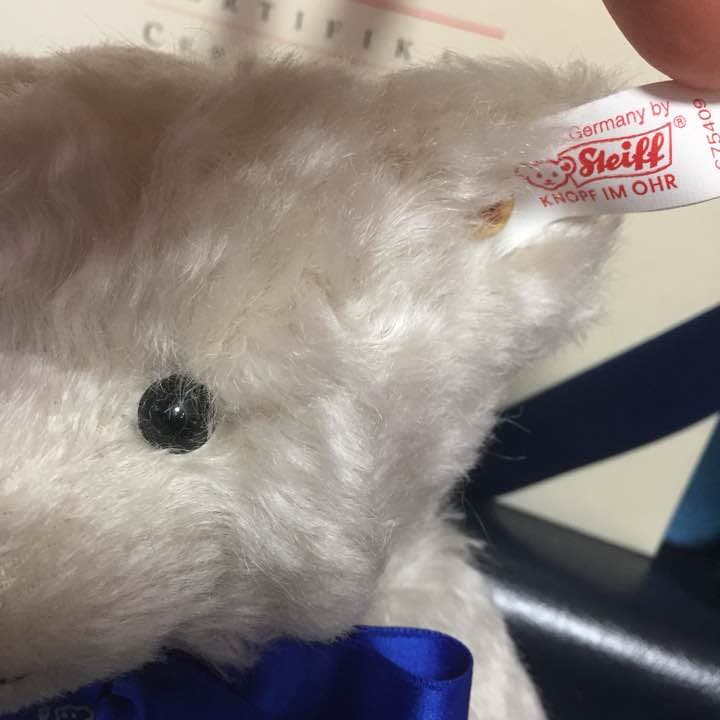 シュタイフ 日本限定 マイセン・テディ2000